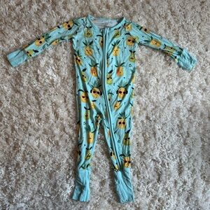 Little Sleepies | Pineapple Jams Zippy | 6-12 months